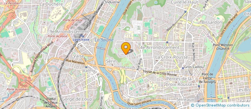 localisation de l'entreprise GLAIZAL & PARTNERS à LYON