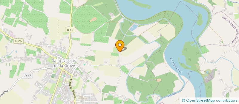 localisation de l'entreprise GLALICE  SAINT-NICOLAS-DE-LA-GRAVE
