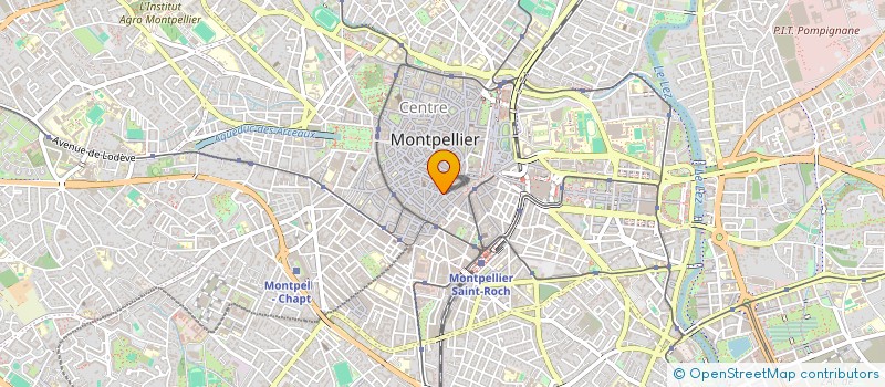 localisation de l'entreprise GLAM à MONTPELLIER