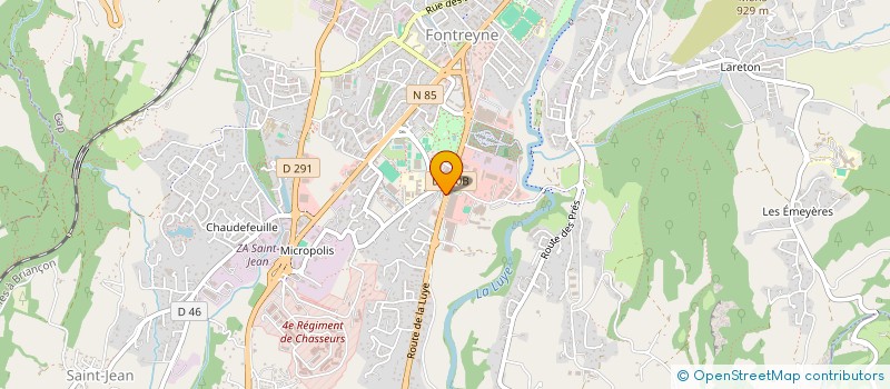 localisation de l'entreprise GLAM  GAP