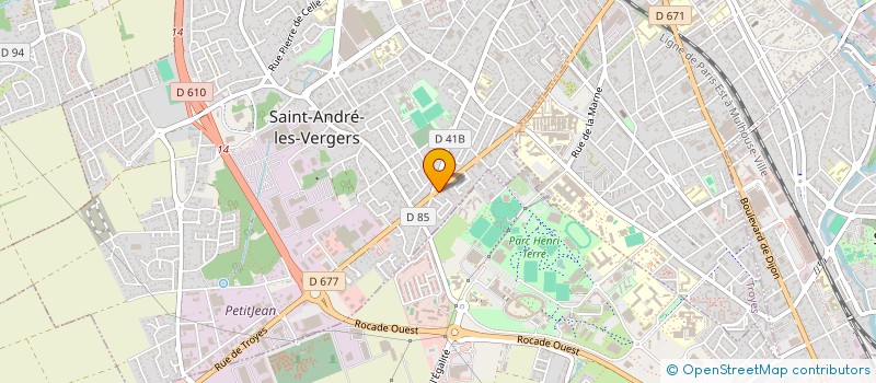 localisation de l'entreprise GLAM AND CHIC  SAINT-ANDRE-LES-VERGERS