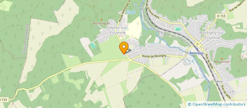 localisation de l'entreprise GLAM BY S  VAYRES-SUR-ESSONNE