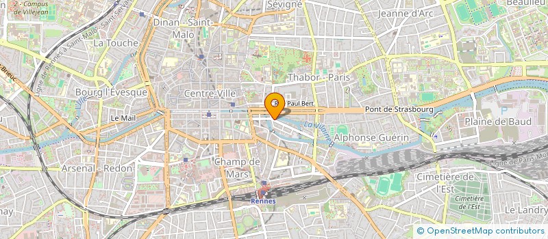 localisation de l'entreprise GLAM MUSIC  RENNES
