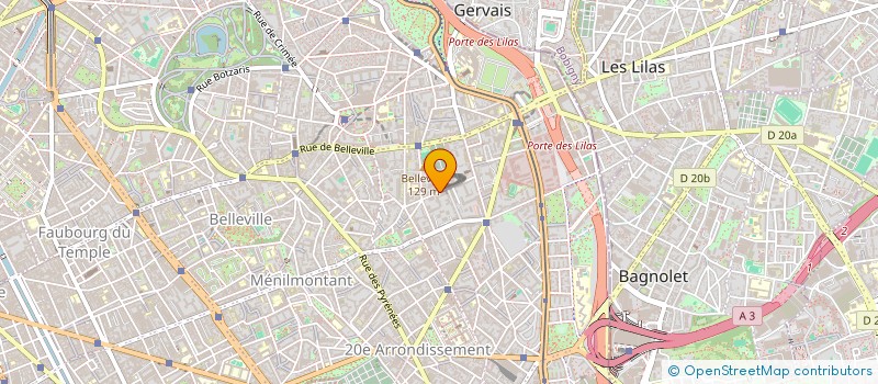 localisation de l'entreprise GLAME  PARIS