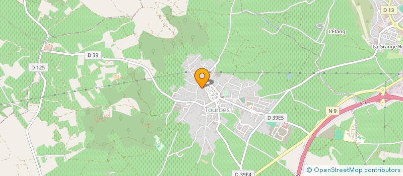 localisation de l'entreprise GLAMEVENTS PROD  TOURBES