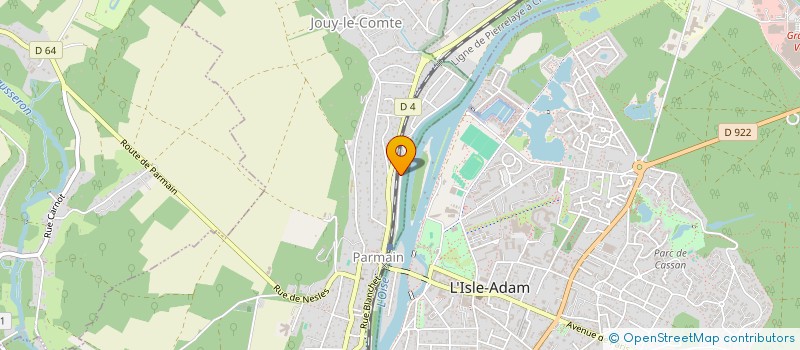 localisation de l'entreprise GLAMFINDER  PARMAIN