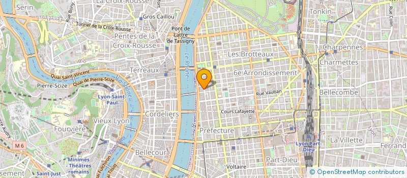 localisation de l'entreprise GLAMM STAR INTERNATIONAL  LYON