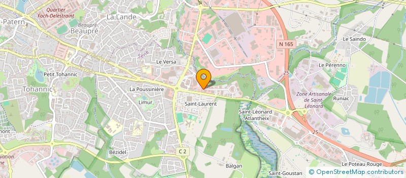 localisation de l'entreprise GLAMNESS à SENE
