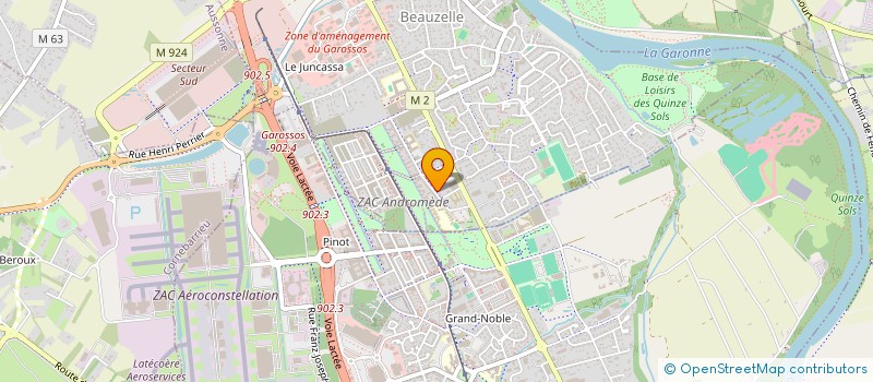 localisation de l'entreprise GLAMOROUS FASHION  BEAUZELLE