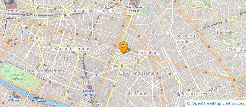 localisation de l'entreprise GLAMOUR D ABORD  PARIS