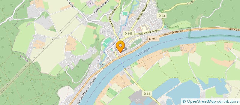 localisation de l'entreprise GLAMP  DUCLAIR