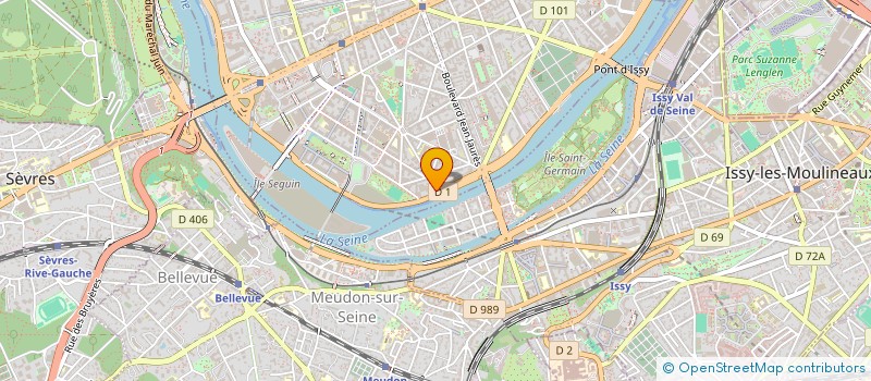 localisation de l'entreprise GLAMS INVEST  BOULOGNE-BILLANCOURT