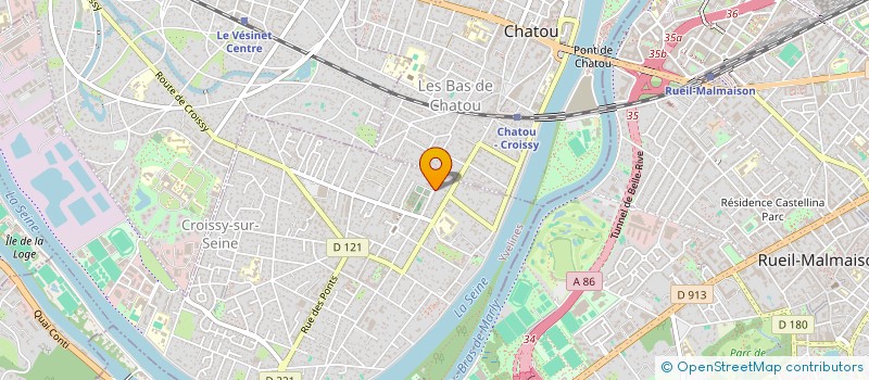 localisation de l'entreprise GLANMIL SARL à CROISSY-SUR-SEINE