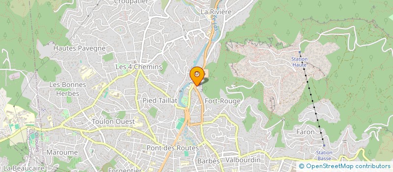 localisation de l'entreprise GLANUM à TOULON