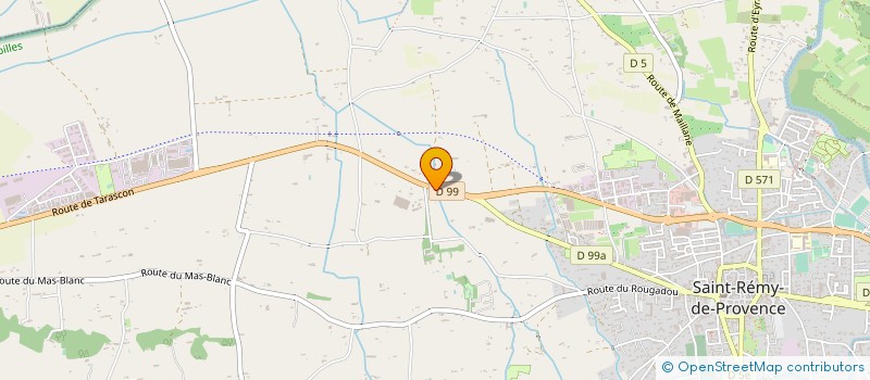 localisation de l'entreprise GLANUM AUTOMOBILES  ST REMY DE PROVENCE