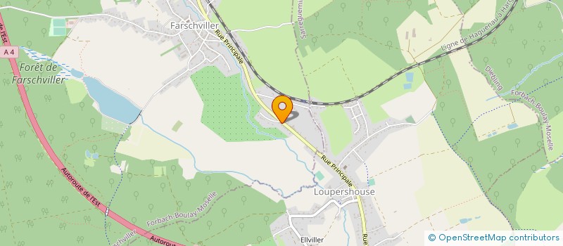 localisation de l'entreprise GLANZOL SARL  MEISENTHAL