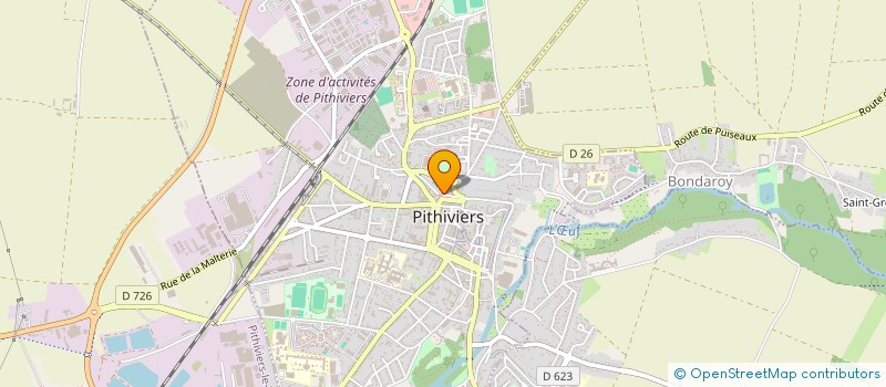 localisation de l'entreprise GLAPORIT à LE MALESHERBOIS
