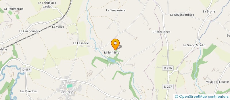 localisation de l'entreprise GLAS IMMO  COURCY