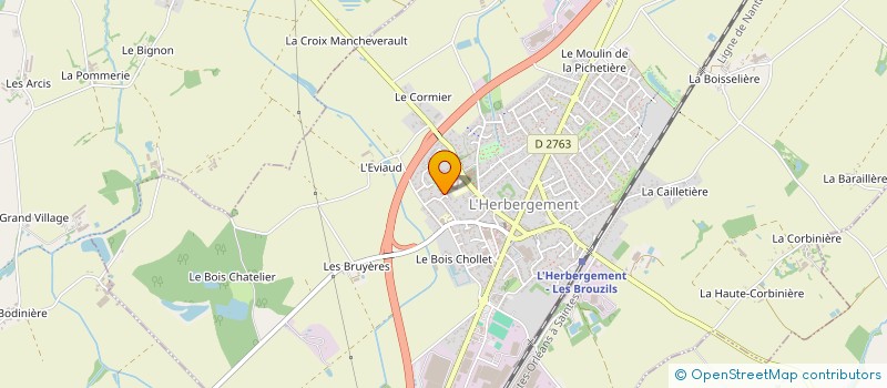 localisation de l'entreprise GLASARO  SAINT-HILAIRE-DE-RIEZ