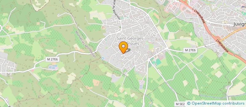 localisation de l'entreprise GLASFEU  SAINT-GEORGES-D'ORQUES