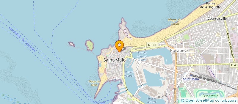 localisation de l'entreprise GLASKO CAPITAL à SAINT-MALO