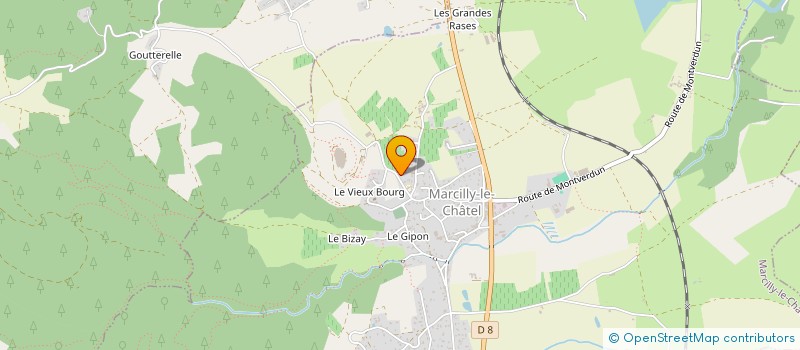 localisation de l'entreprise GLASS-AUDIT  MARCILLY-LE-CHATEL