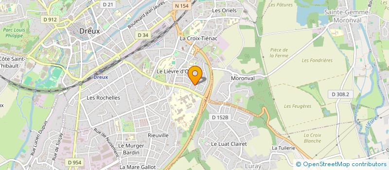 localisation de l'entreprise GLASS & CO à DREUX