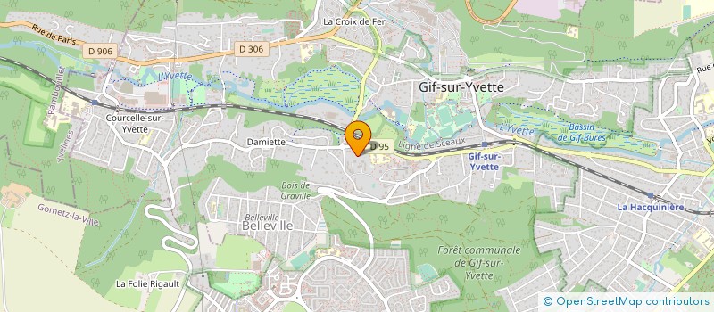 localisation de l'entreprise GLASS DE FRANCE  GIF-SUR-YVETTE