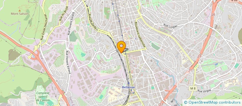 localisation de l'entreprise GLASS PLUS 42  SAINT-ETIENNE