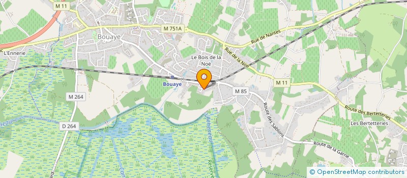 localisation de l'entreprise GLATARD  BOUAYE