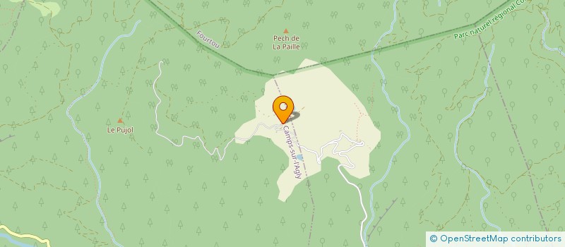 localisation de l'entreprise GLATINE  ROQUETAILLADE-ET-CONILHAC