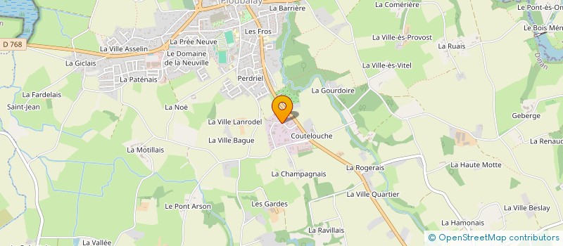 localisation de l'entreprise GLATRE T P à BEAUSSAIS-SUR-MER