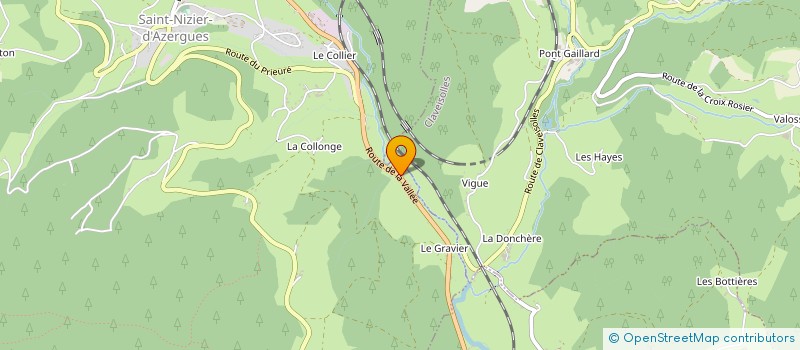 localisation de l'entreprise GLATTARD TRANSPORTS LEVAGE MANUTENTION - GTLM SAS à SAINT-NIZIER-D'AZERGUES