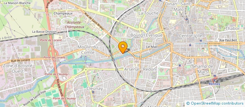 localisation de l'entreprise GLAULABS à RENNES