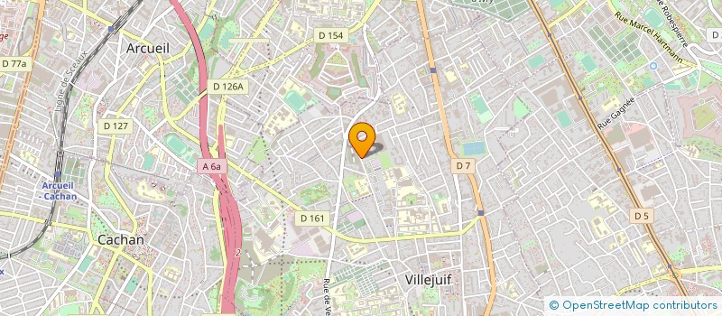 localisation de l'entreprise GLAUSER INTERNATIONAL MM à VILLEJUIF