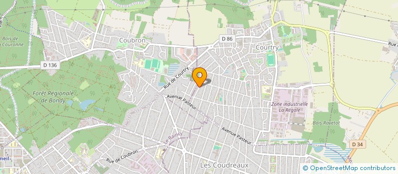 localisation de l'entreprise GLAV IMMO  COURTRY