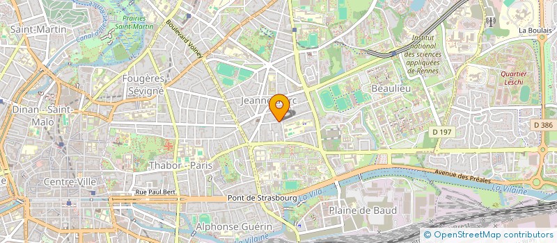 localisation de l'entreprise GLAZ SERVICES  RENNES