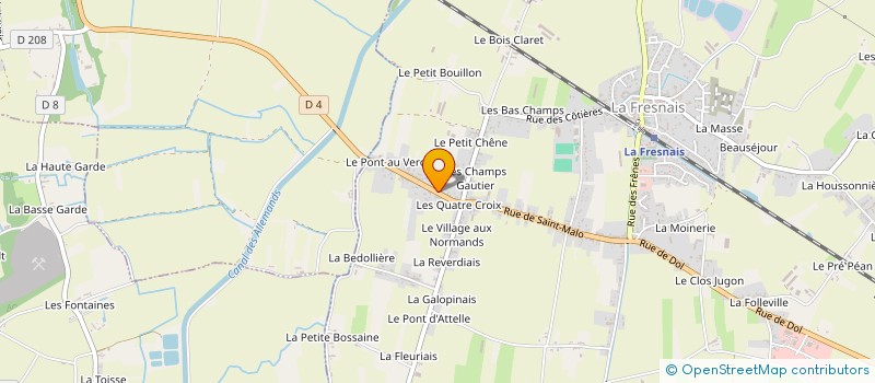 localisation de l'entreprise GLAZ VARECH  LA FRESNAIS