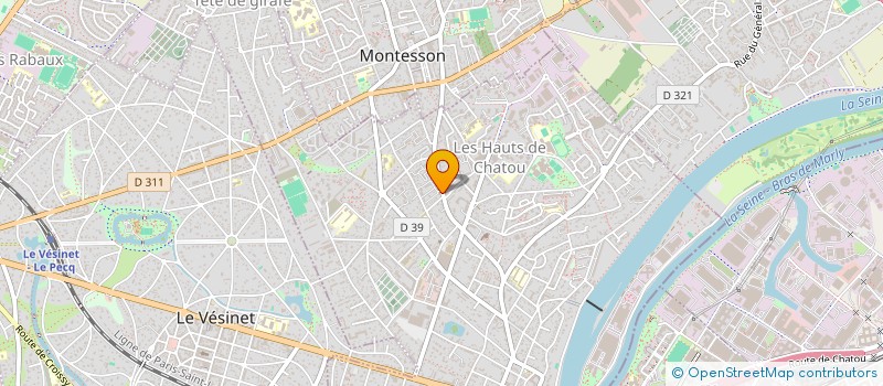 localisation de l'entreprise GLAZER AND GLAZER  CHATOU