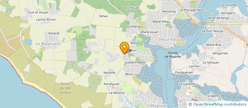 localisation de l'entreprise GLAZICK  PLOUHINEC