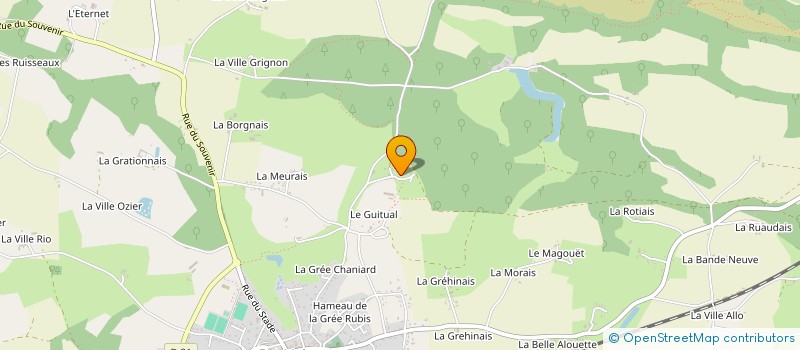 localisation de l'entreprise GLAZIG  MALANSAC