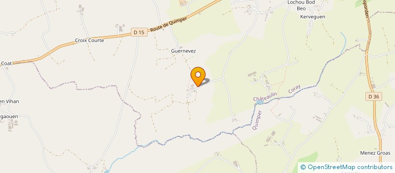 localisation de l'entreprise GLAZIK SERVICES  CORAY