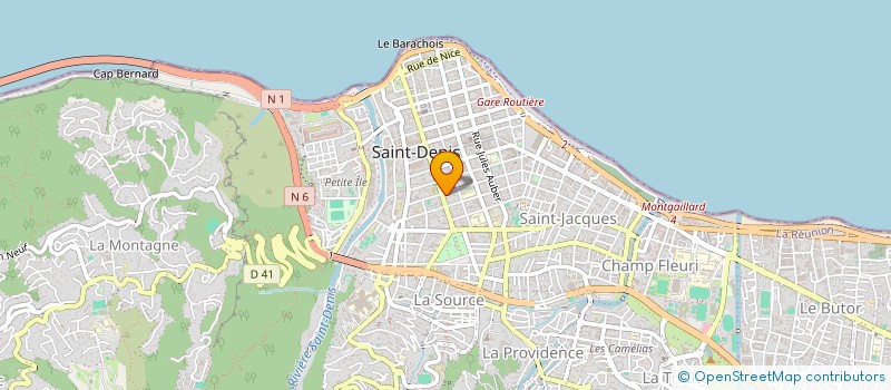 localisation de l'entreprise GLB à SAINT-DENIS