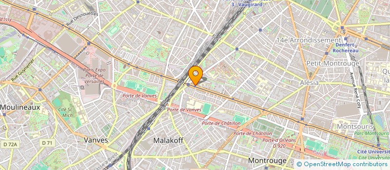 localisation de l'entreprise GLB  PARIS