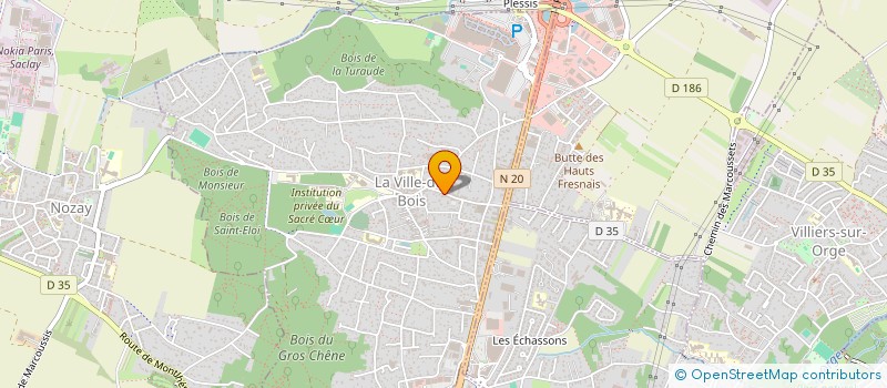 localisation de l'entreprise GLB TRANSPORT à LA VILLE-DU-BOIS