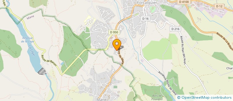 localisation de l'entreprise GLC à FORCALQUIER