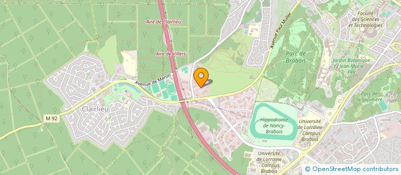 localisation de l'entreprise GLC AUTO  VILLERS-LES-NANCY