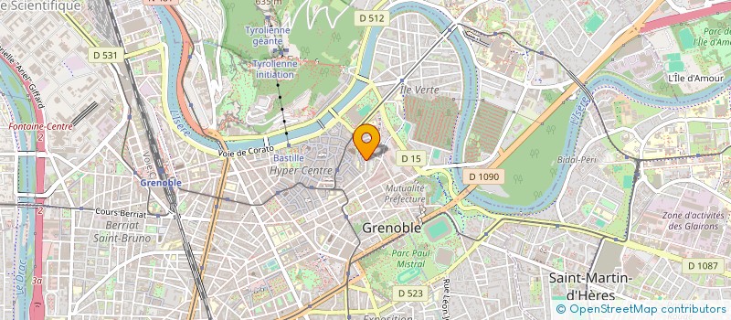 localisation de l'entreprise GLC CONSEILS ET EXPERTISE à GRENOBLE