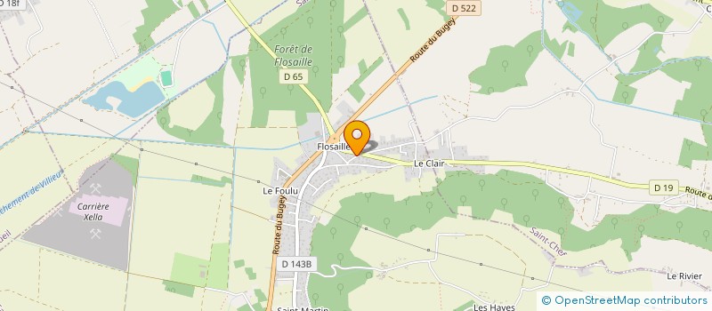 localisation de l'entreprise GLC CONSTRUCTION  SAINT-SAVIN