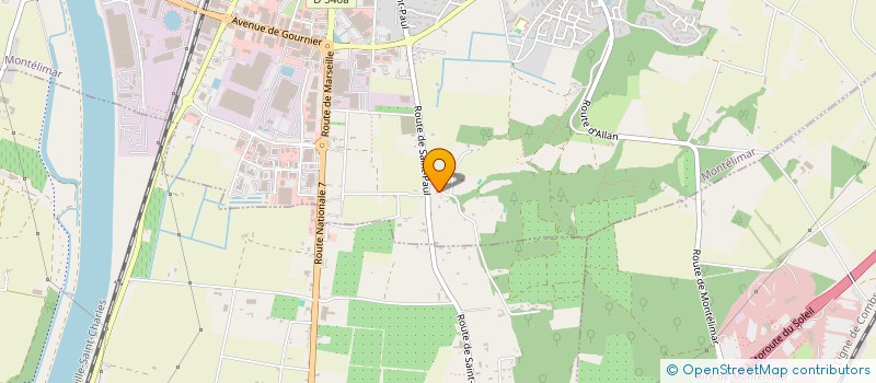 localisation de l'entreprise GLC LOCATIONS  MONTELIMAR